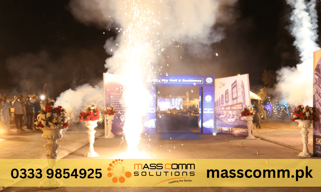 MassComm Solutions stands tall as the premier event management company in Islamabad, Pakistan, setting the benchmark for excellence and innovation in the industry. With its unmatched expertise, innovative solutions, customer-centric approach, and comprehensive event services, MassComm Solutions continues to be the preferred partner for those seeking unforgettable event experiences in the capital city.